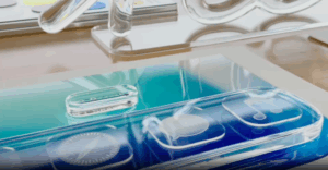 Apple's new Liquid Glass visual design in action